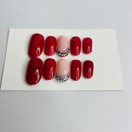 Bridal press on nails